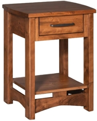 CVW Homestead 1 Drawer Nightstand