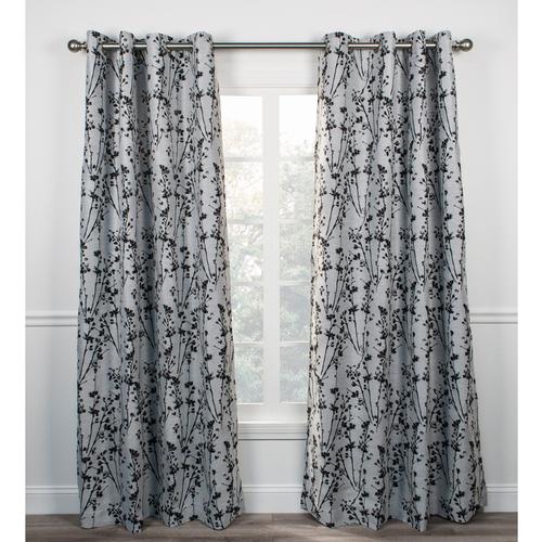 Meadow Grommet Panels in Chrome