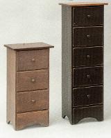 King's Kountry 3 and 5 Drawer Cabinets