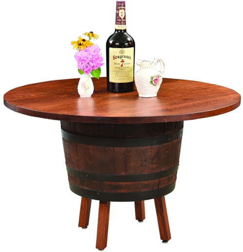 Fighting Creek Barrel Table w/ Legs