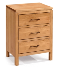 Archbold 2 West 3 Drawer Wide Nightstand