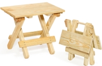 Colonial Road Wooden Folding Coffee Table