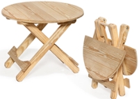 Colonial Road Wooden Folding Table