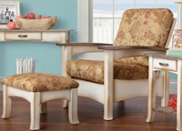 Elm Crest Breezy Point Morris Chair w/ Ottoman