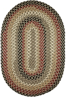 Rhody Mayflower Forest Green Rug