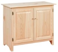 Riehl's Pine Microwave Stand