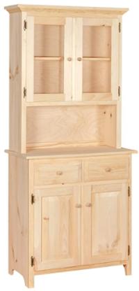 Riehl's Pine Primitive Lancaster Hutch