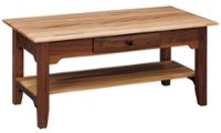 Riehl's Pine Maple & Walnut Iris Coffee Table