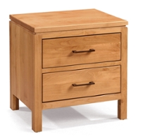 Archbold 2 West Wide 2 Drawer Nightstand
