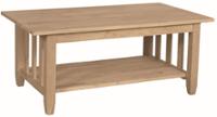 Whitewood Mission Coffee Table