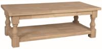 Whitewood Tuscan Coffee Table