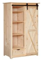 Riehl's Pine Rolling Barn Door Pantry