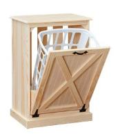 Riehl's Pine Barn Door Hamper
