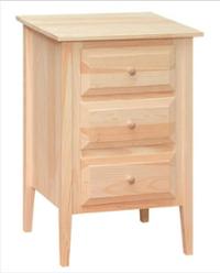 Riehl's Pine Shaker Nightstand