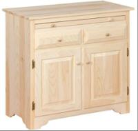 Riehl's Pine Large Microwave Stand