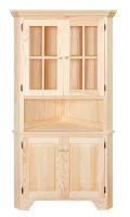 Riehl's Pine X-Large Corner Hutch