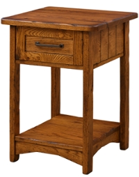 CVW Farmstead 1 Drawer Nightstand