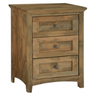 Archbold Emmerson 3 Drawer Wide Nightstand