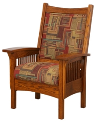 Elm Crest Mission Library Chair