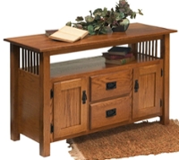 Elm Crest Mission Entertainment Center