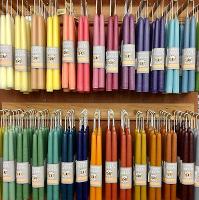 Mole Hollow Taper Candles-Greenfield Only.