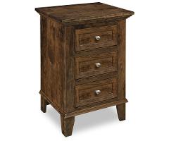 Sunrise Cabinets Arlington 3 Drawer Nightstand