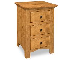 Sunrise Cabinets Canton 3 Drawer Nightstand