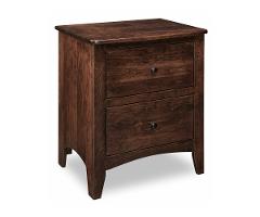 Sunrise Cabinets Carlston 2 Drawer Nightstand