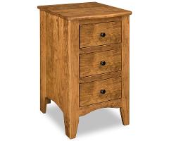 Sunrise Cabinets Carlston 3 Drawer Nightstand