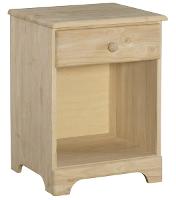 Whitewood Jamestown 1 Drawer Nightstand