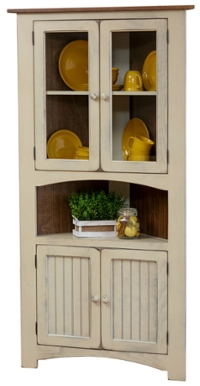 Creek Hill Corner Cabinet