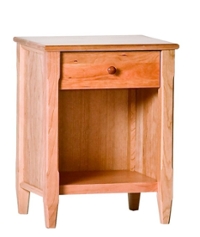 Woodforms Shaker 1 Drawer Cherry Nightstand