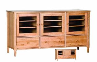 Woodforms Shaker 65' Deluxe TV Stand
