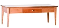 Woodforms Cherry Shaker Cocktail Table w/ Drawer