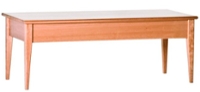 Woodforms Cherry Shaker Cocktail Table without Drawer