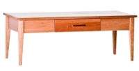 Woodforms Luna Cherry Cocktail Table w/ Drawer