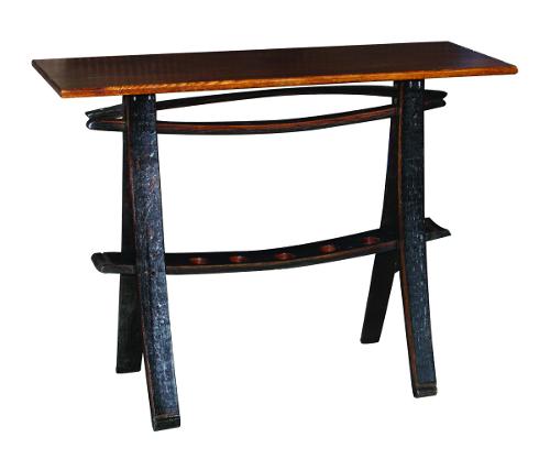 Fighting Creek Barrel Stave Sofa Table